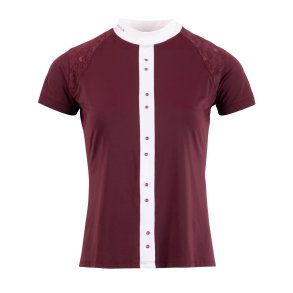 Montar Aya Tshirt m/Blonder Bordeaux XL NY