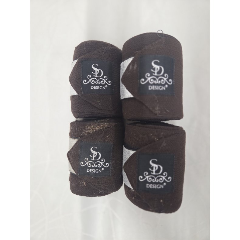 SD Brunde Bandager 4 stk. 2 stk. er klippet kortere 