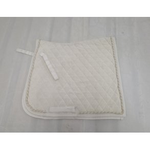 Creme Hvid Dressurunderlag str. Full / 17