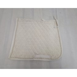 Creme Hvid Dressurunderlag str. Full / 17"