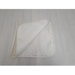 Creme Hvid Dressurunderlag str. Full / 17"