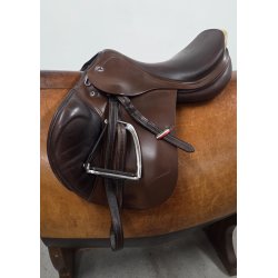 Prestige Arezzo Springsadle 16,5-17" Ny Omstoppet Fit2