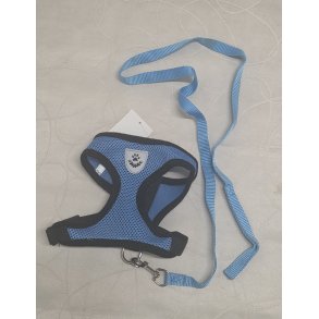 Hundesele i Mesh Str. M Inkl. Snor