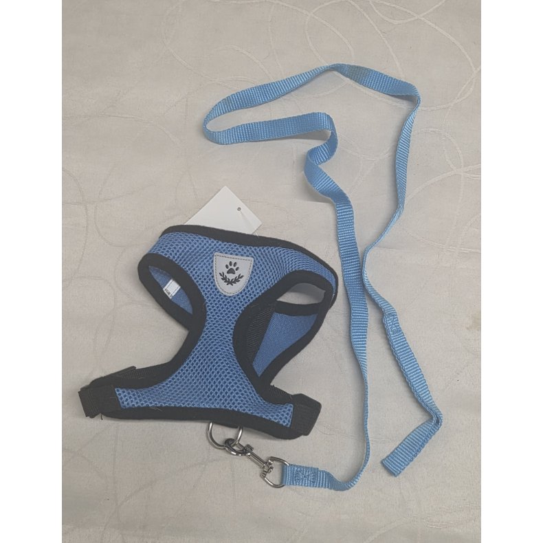 Hundesele i Mesh Str. M Inkl. Snor