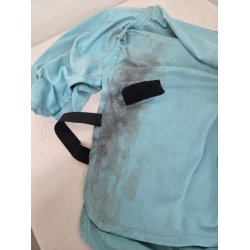 Snoggy Hood Eksemd�kken, har syning p� halsen str. 135