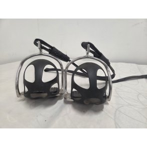 Stigbjler med Tstopper inkl. remme 68 cm.