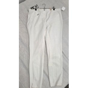 Hvide Ridebukser Fuldskind Carat str. 96