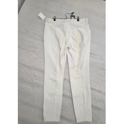 Hvide Ridebukser Fuldskind Carat str. 96