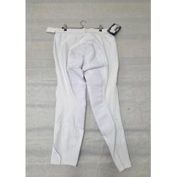 Hoffmeier Hvide Ridebukser m. Lder str. 46 Helt Nye