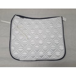 Hvidt Dressurunderlag str. 17" NYT