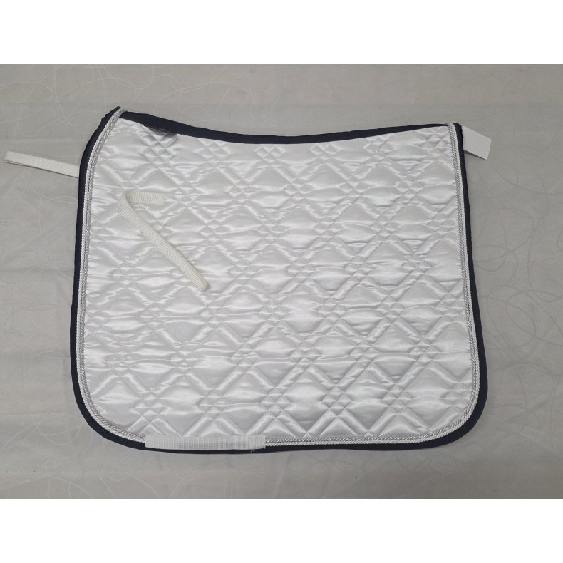 Hvidt Dressurunderlag str. 17" NYT