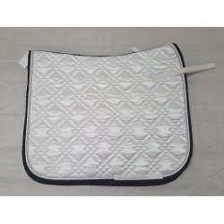 Hvidt Dressurunderlag str. 17" NYT