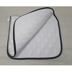 Hvidt Dressurunderlag str. 17" NYT