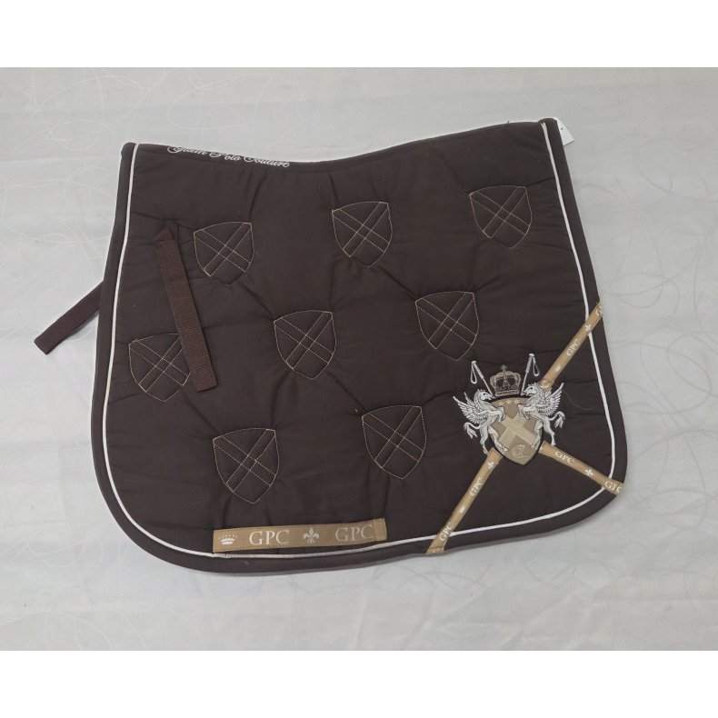 Brunt Dressurunderlag 17" Nyt