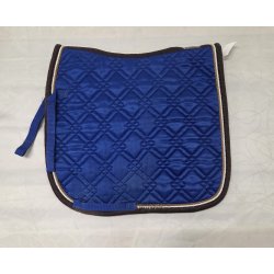 Mrke Bl Eskadron Dressurunderlag 17" (Slidt hvor sadlen har lagt)