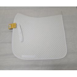 Hvidt Dressurunderlag str. 17" NYT