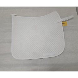 Hvidt Dressurunderlag str. 17" NYT