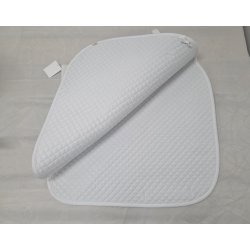 Hvidt Dressurunderlag str. 17" NYT