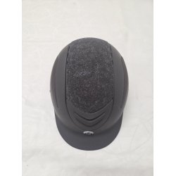 One-K Brun Ridehjelm VG1 Godkendt Skal str. L Indlg str. 57-58