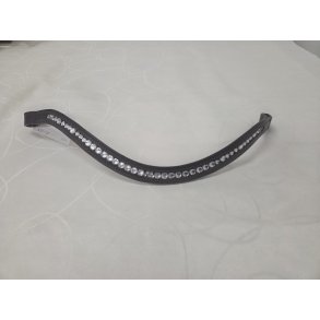 Pandeb�nd med Hvide/Klare Sten Helt Nyt str. Full