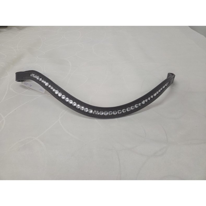 Pandeb�nd med Hvide/Klare Sten Helt Nyt str. Full