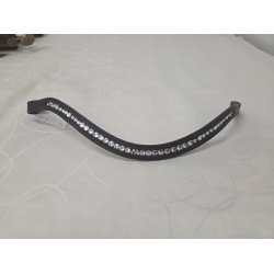 Pandeb�nd med Hvide/Klare Sten Helt Nyt str. Full