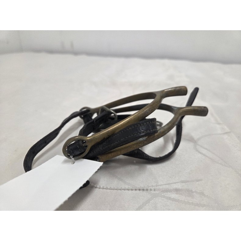 Messing Sporer 2,5 cm Inkl. L�derremme