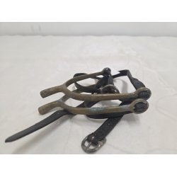 Messing Sporer 2,5 cm Inkl. L�derremme