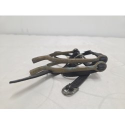 Messing Sporer 2,5 cm Inkl. L�derremme