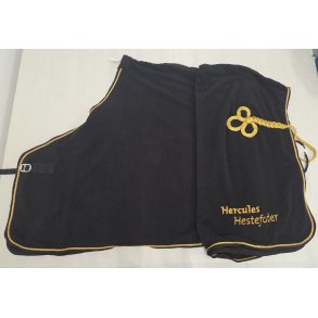 Fleece D�kken str. 155 med Guldkant Aldrig Brugt