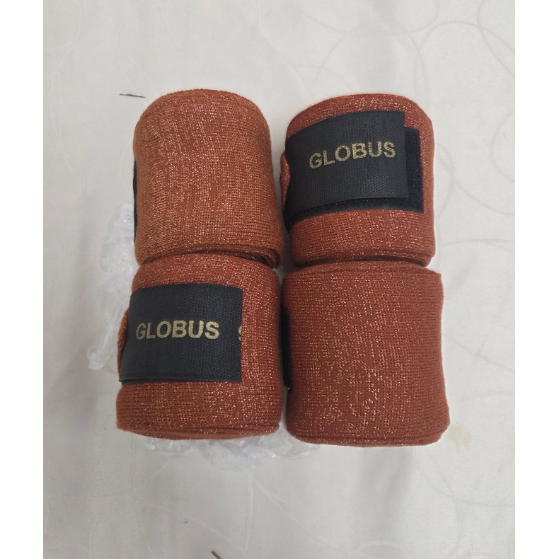 Bandager Rde med Glimmer 4 stk. Str. Full Helt Nye