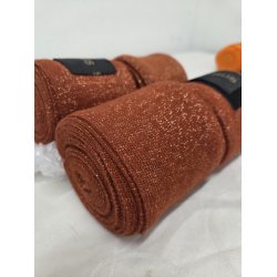 Bandager Rde med Glimmer 4 stk. Str. Full Helt Nye