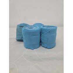 Bandager Lysebl/Turkis 4 stk. Str. Full Godt Brugt