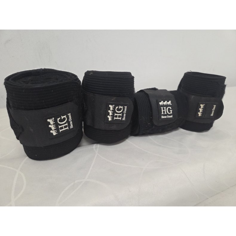 Sorte HG Bandager Slidt Elastik 4 stk. Str. Full 