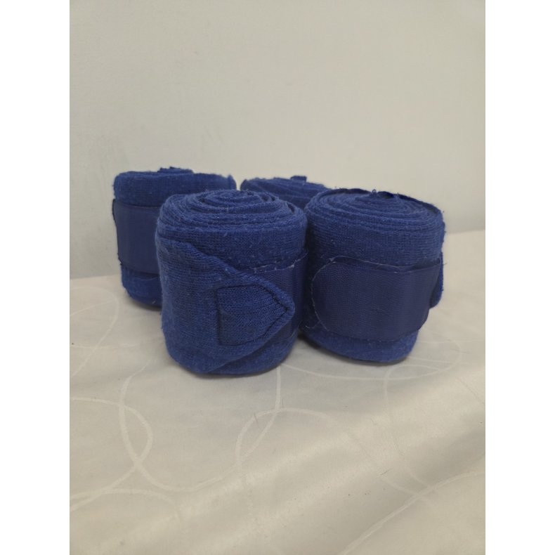 Bl� Bandager 4 stk. Str. Full Brugt