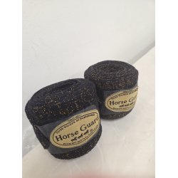 Bandager Brune med Guld Glimmer str. Full 2 stk.