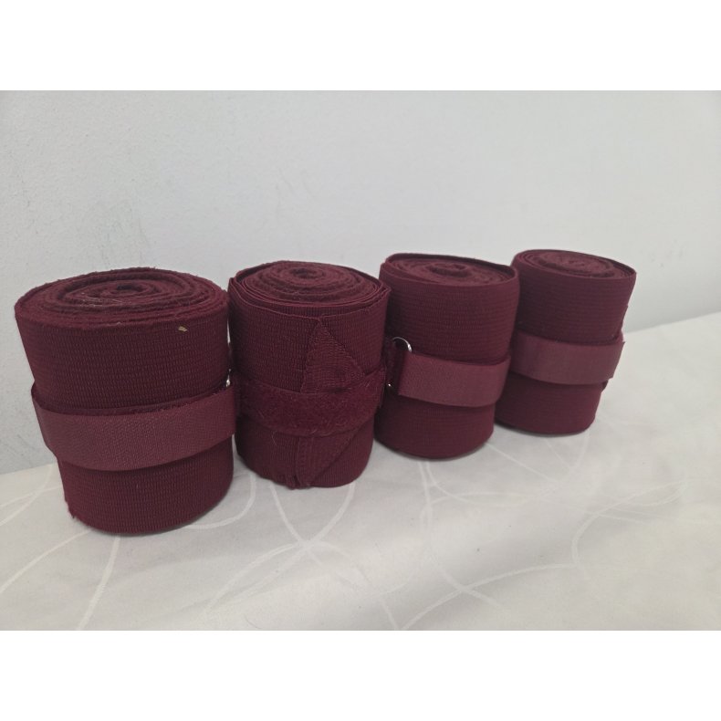 Bordeaux Bandager 4 stk. Str. Full