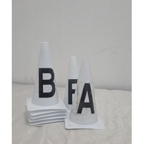 Ridebane Kegler med Bogstaver NYE