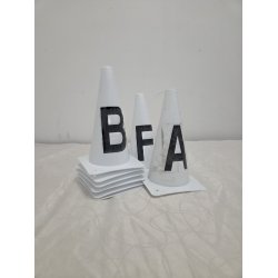 Ridebane Kegler med Bogstaver NYE