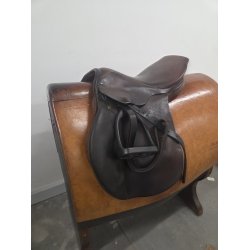 Stben Springsadle ldre Smal bom 17" 44 cm anlgsflade