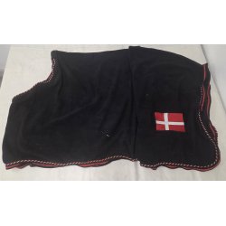 Sort Catago Fleeced�kken str. 155 uden Gjorde OBS Sm� huller deri