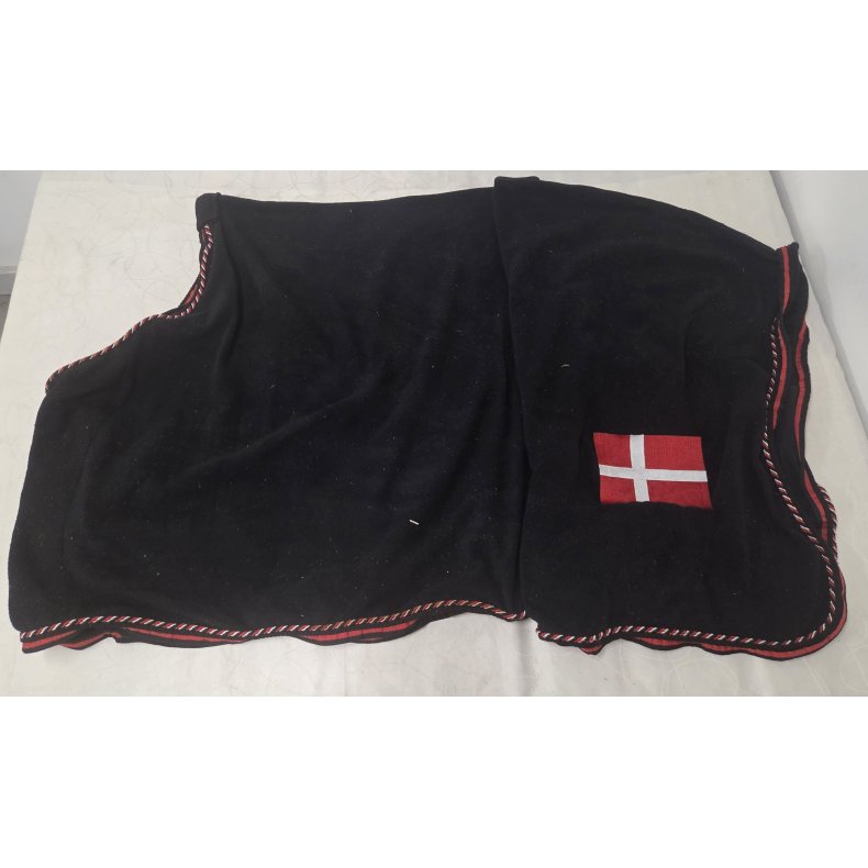 Sort Catago Fleeced�kken str. 155 uden Gjorde OBS Sm� huller deri