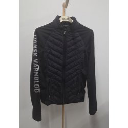 Equipage Jakke med Diamant Tekst Str. S