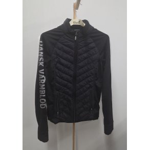 Equipage Jakke med Diamant Tekst Str. S