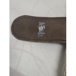 Dressur Gamacher L�der Brune med Lam Str. Cob 4 stk.