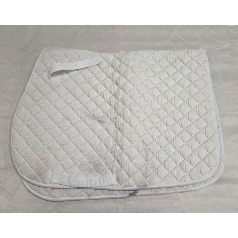 Hvid Kombi Underlag 16" OBS Sort plet ved gjord