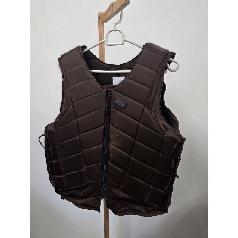 Saferide Sikkerhedsvest Str. M Brun