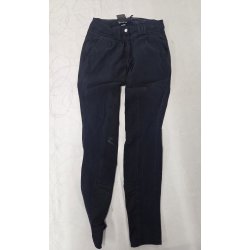 Horze Ridebukser Sort m. Fuldskind Str. 34