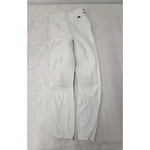 H�jtaljet Ridebukser med Luk i Siden Fuldskind Str. 36 OBS Se Pletter p� Billederne 