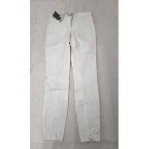 Carat Hvide Ridebukser m. Fuldskind  Helt Nye Str. 38 OBS se billeder ang. Pletter 